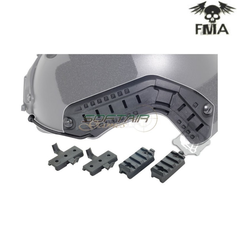 Set OPS FAST Helmet guide black fma (fma-tb290) Set OPS FAST Helmet guide black fma (fma-tb290)