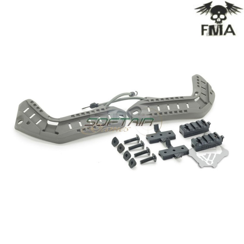 Set OPS FAST Helmet guide foliage green fma (fma-tb291)