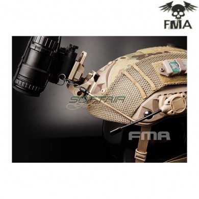 Coppia bungees dark earth per elmetto fma (fma-tb1252-de)