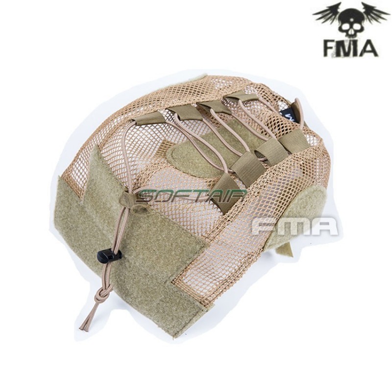 Ballistic/fast/high cut dark earth helmet cover fma (fma-tb1310-de)