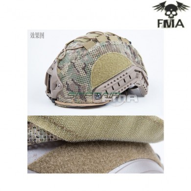 Ballistic/fast/high cut dark earth helmet cover fma (fma-tb1310-de)