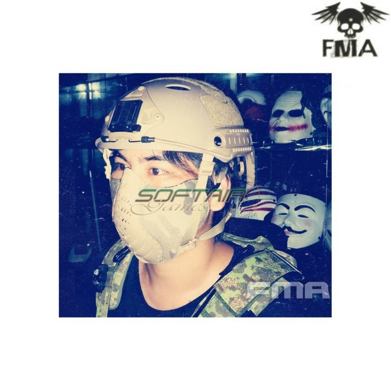 Half face mask dark earth fma (fma-tb1296-de) Half face mask dark earth fma (fma-tb1296-de)