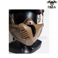 Half mask per elmetto fast dark earth fma (fma-tb1355-de)