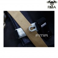 Aluminum Sling Belt type 2 With Reinforcement Fitting Dark Earth Fma (fma-tb1151-de)