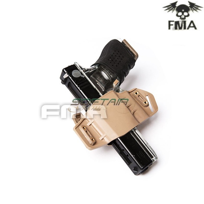 Multi Holster black con Clips fma (fma-tb1242-bk)