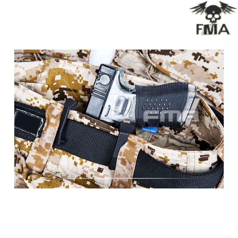 Multi Holster black con Clips fma (fma-tb1242-bk)