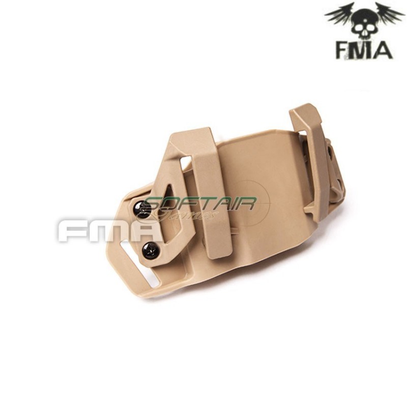 Multi Holster dark earth con Clips fma (fma-tb1242-de)