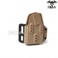 Kydex ar 5.56mm mag carrier dark earth for belt fma (fma-tb1279-de)