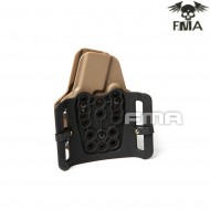 Kydex ar 5.56mm mag carrier dark earth for belt fma (fma-tb1279-de)