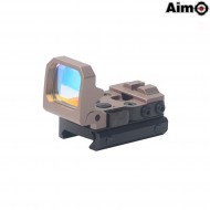 Flip Dot Reflex Sight dark earth aim-o (ao6008-de) Flip Dot Reflex Sight dark earth aim-o (ao6008-de)