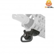 Hand stop black con Anello cinghia QD metal® (me04008-bk)
