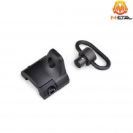 Hand stop black con Anello cinghia QD metal® (me04008-bk)