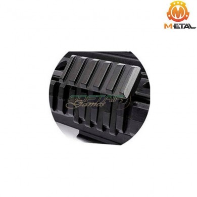 Slitta Tactical One Clock Mount black metal® (me04036-bk)