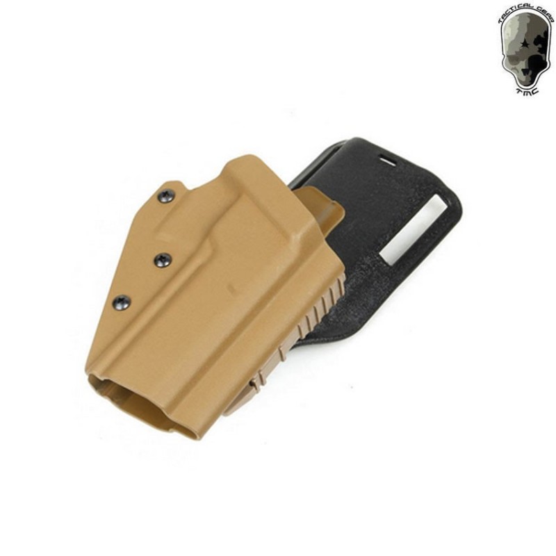 W&T fondina rigida in KYDEX per pistola p320 dark earth tmc (tmc-wt-p320-de)