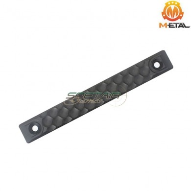 RS cnc rail cover type hc per LC & keymod long version black metal® (me08002-bk-hc)