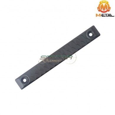 RS cnc rail cover type dr for LC & keymod long version black metal® (me08002-bk-dr)