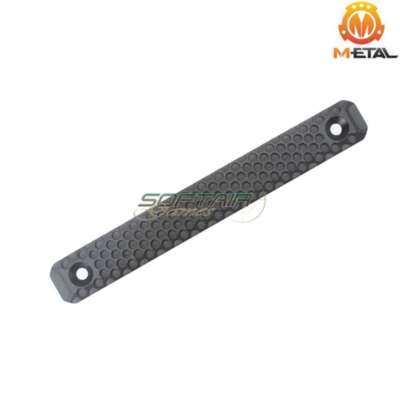 RS cnc rail cover type md per LC & keymod long version black metal® (me08002-bk-md)