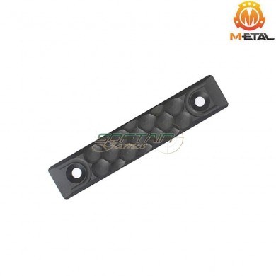 RS cnc rail cover type hc for LC & keymod short version black metal® (me08003-bk-hc)