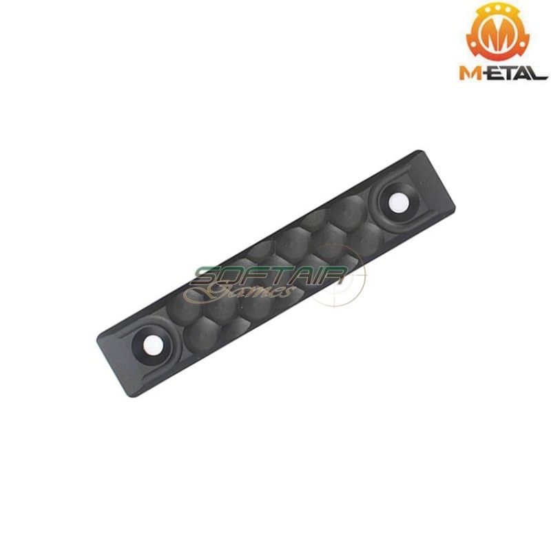 RS cnc rail cover type hc for LC & keymod short version black metal® (me08003-bk-hc)