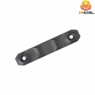 RS cnc rail cover type du for LC & keymod short version black metal® (me08003-bk-du)