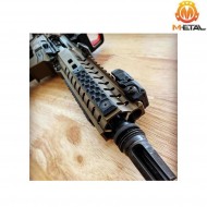 RS cnc rail cover type md for LC & keymod short version black metal® (me08003-bk-md)