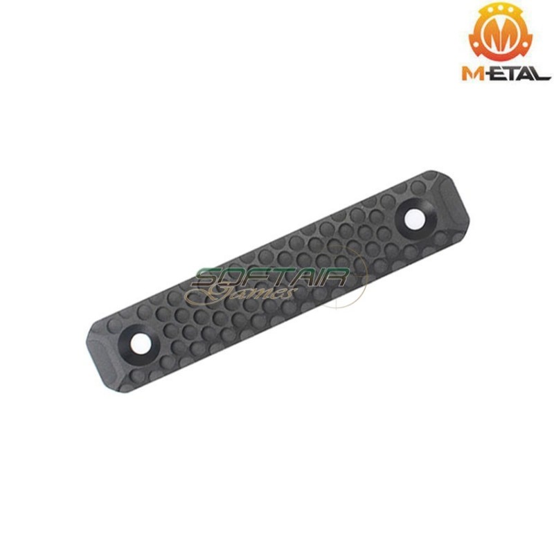 RS cnc rail cover type md for LC & keymod short version black metal® (me08003-bk-md)
