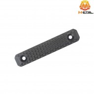 RS cnc rail cover type md per LC & keymod short version black metal® (me08003-bk-md)