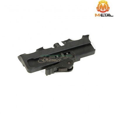 Cnc QD ak47/74 side rail ottica mount metal® (me09001-bk)