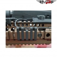 Rail cover 5-slot dark earth con wire loom mp (mp02007-de)
