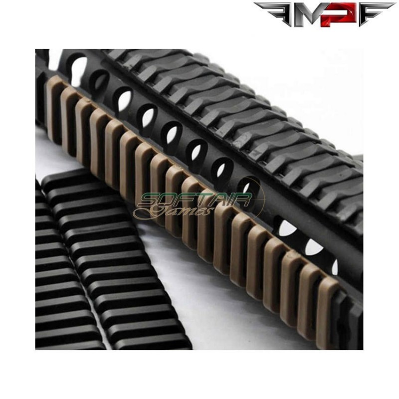 Ladder 18 slots rail covers set dark earth mp (mp02058-de)