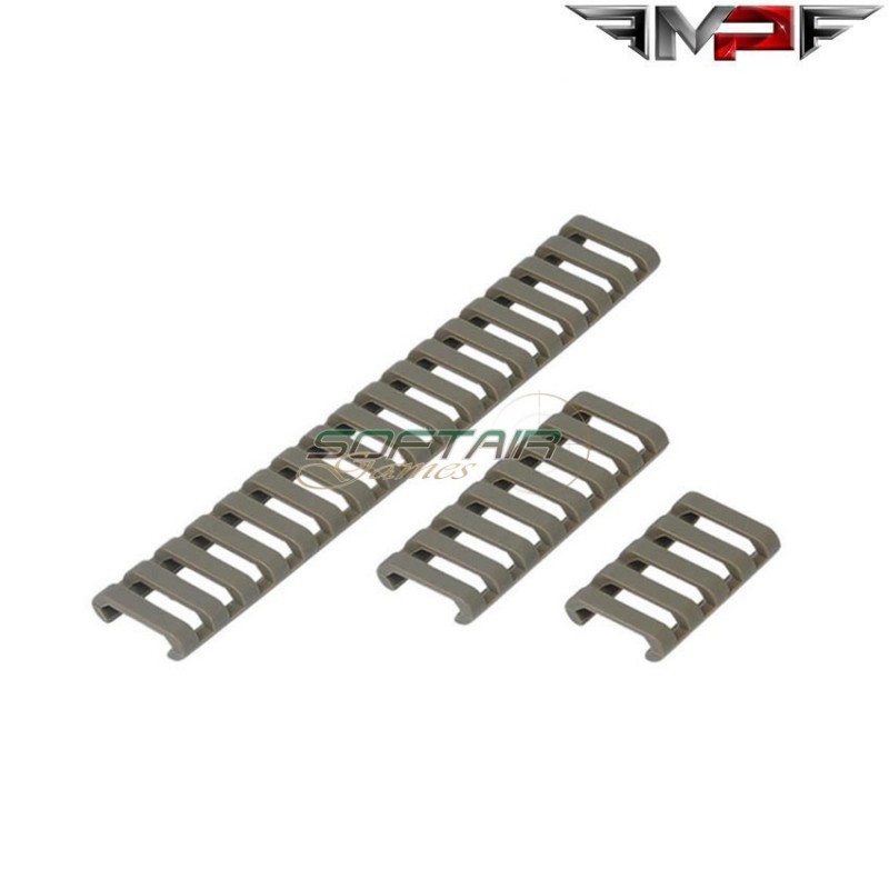Ladder 18 slots rail covers set type 2 dark earth mp (mp02060-de)