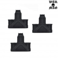 Set 3 Pezzi Estrattori Caricatori 5.56 M4/aug Black Warmag (wm-04001-bk-3)