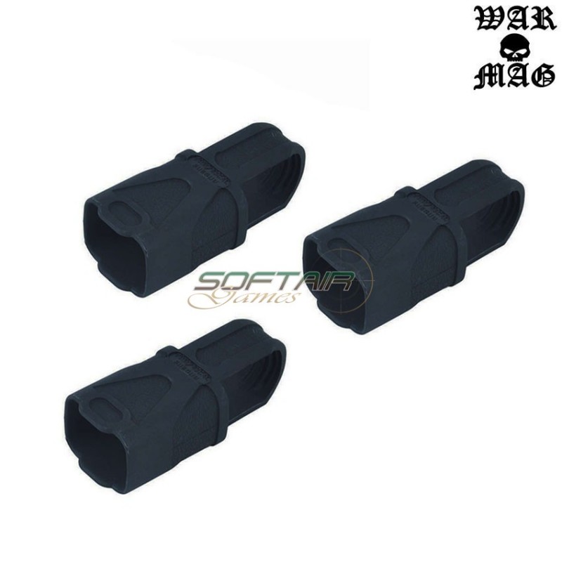 Set 3 Pezzi Estrattori Caricatori Mp5/9mm/45 Black Warmag (wm-04003-bk-3)