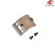 Flashlight mount m600c & m300a dark earth element (el-ex263-de)