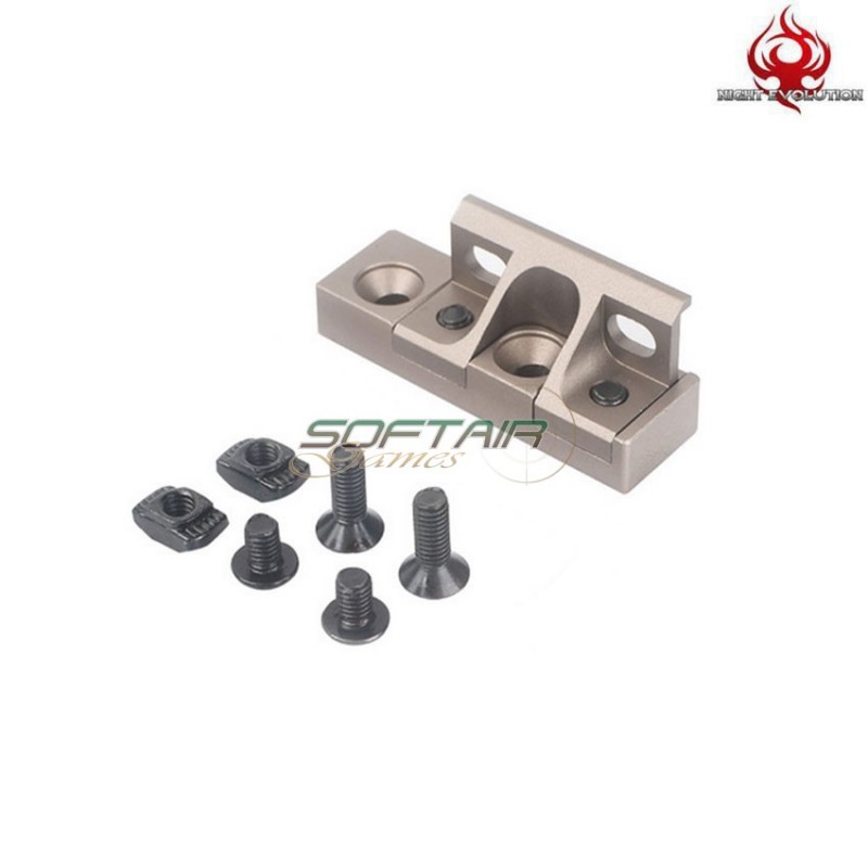 Mount dark earth Keymod & LC For Flashlight M300/m600 Night Evolution (ne08043-de)