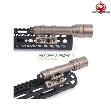 Mount dark earth Keymod & LC For Flashlight M300/m600 Night Evolution (ne08043-de)