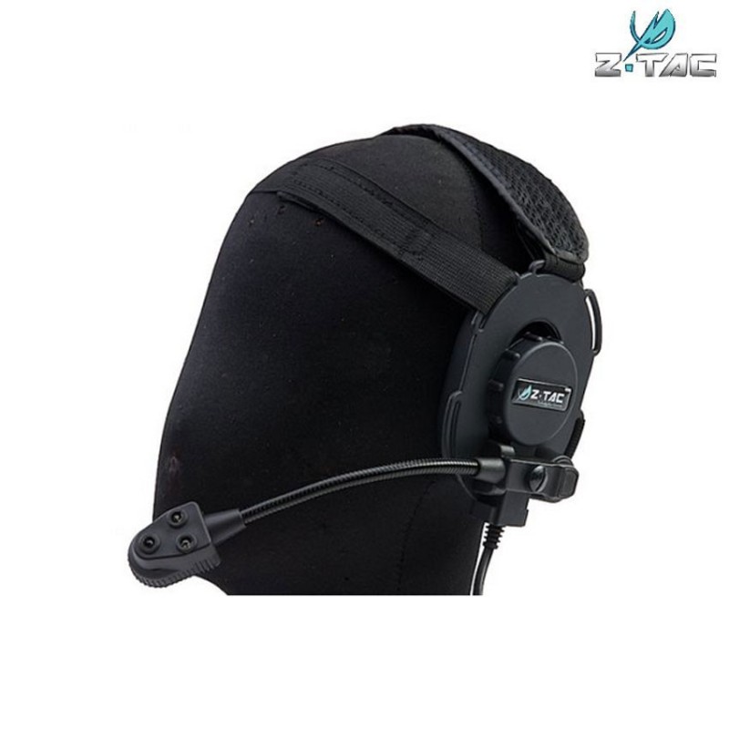 Bowman Evo Iii Headset Black with bright mic Z-tactical (z069-bk)