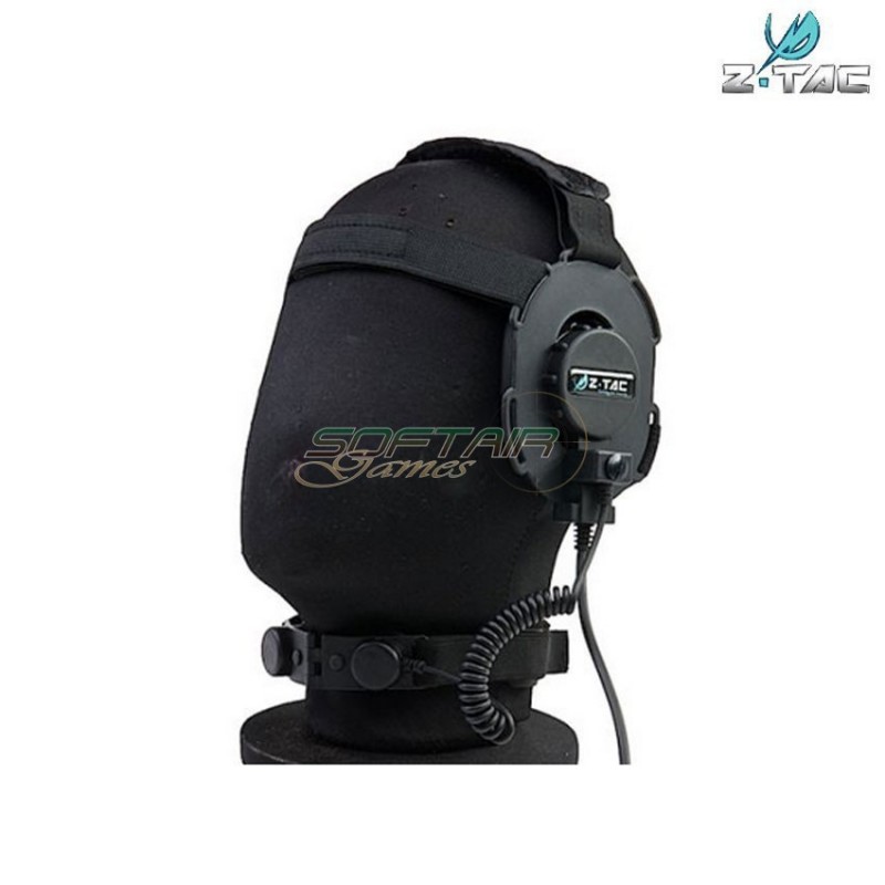 Cuffia Bowman Evo Iii Black with throat mic Z-tactical (z070-bk)