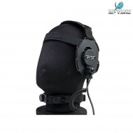 Cuffia Bowman Evo Iii Black con laringofono Z-tactical (z070-bk)