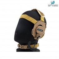 Cuffia Bowman Evo Iii dark earth with throat mic Z-tactical (z070-de)