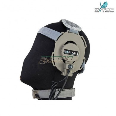 Cuffia Bowman Evo Iii foliage green with throat mic Z-tactical (z070-fg)