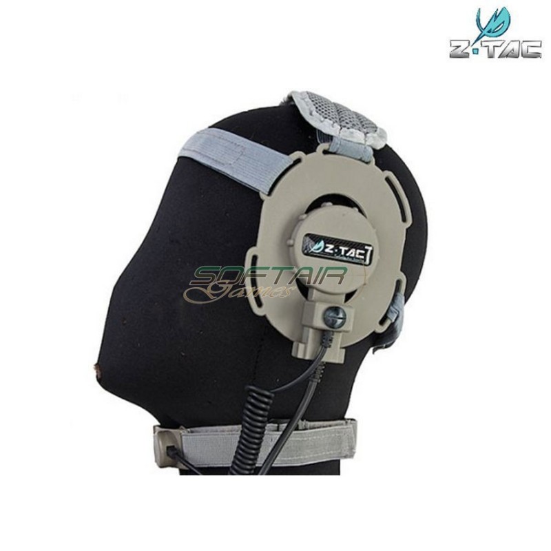 Cuffia Bowman Evo Iii foliage green with throat mic Z-tactical (z070-fg)