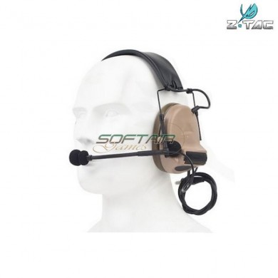 Headset/microphone Comtac Ii dark earth without noise reduction Z-tactical (z151-de)
