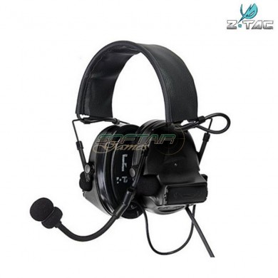 Headset/microphone 17 Version Comtac Ii black Z-tactical (z044-bk)