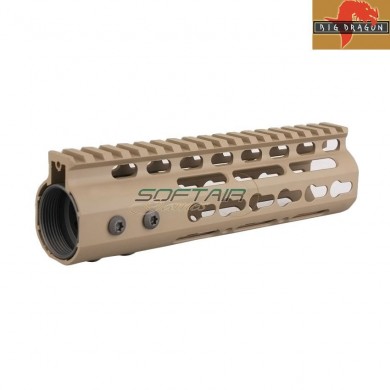 Keymod System Noveske Style 7" dark earth Aeg Big Dragon (bd3787a)