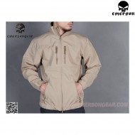 Softshell windbreaker jacket black emerson (em6810b)