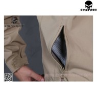 Softshell windbreaker jacket black emerson (em6810b)