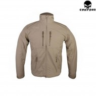 Softshell windbreaker jacket dark earth emerson (em6810d) Softshell windbreaker jacket dark earth emerson (em6810d)