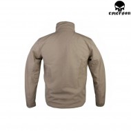 Softshell windbreaker jacket dark earth emerson (em6810d) Softshell windbreaker jacket dark earth emerson (em6810d)