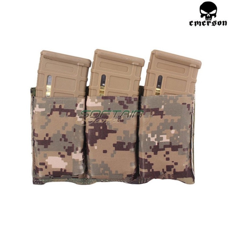 Triple Tactical Duty Gear Aor2 Emerson (em2388f)